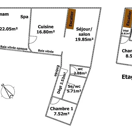 Дом отдыха Maison Avec Clim Et Parking - 6 Pers. - Fr-1-426-613